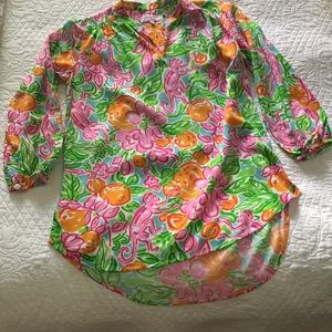 Colorful Rayon Tunic